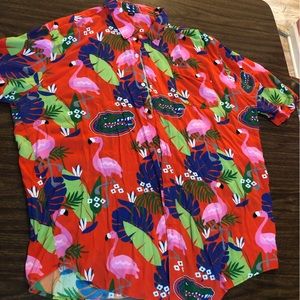 Mens 2XL Florida Gators Hawaiian Shirt
